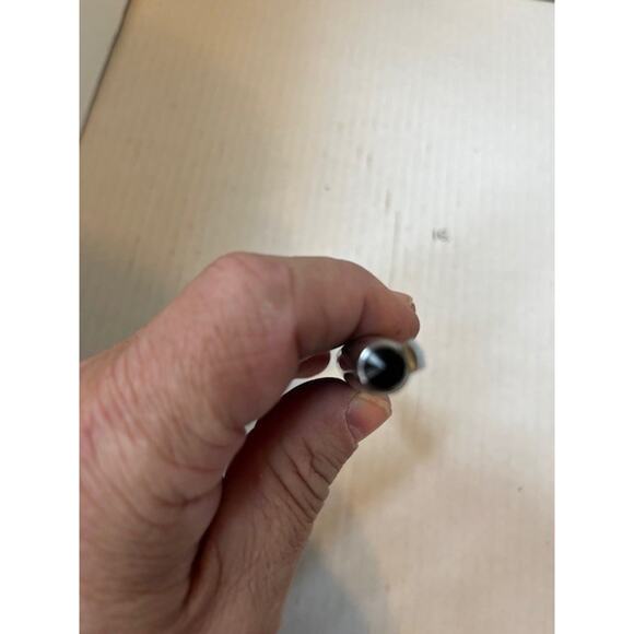 VINTAGE PARKER 51 Fountain Pen Black Lustraloy Cap Aerometric Filler MADE IN USA - Picture 5 of 6